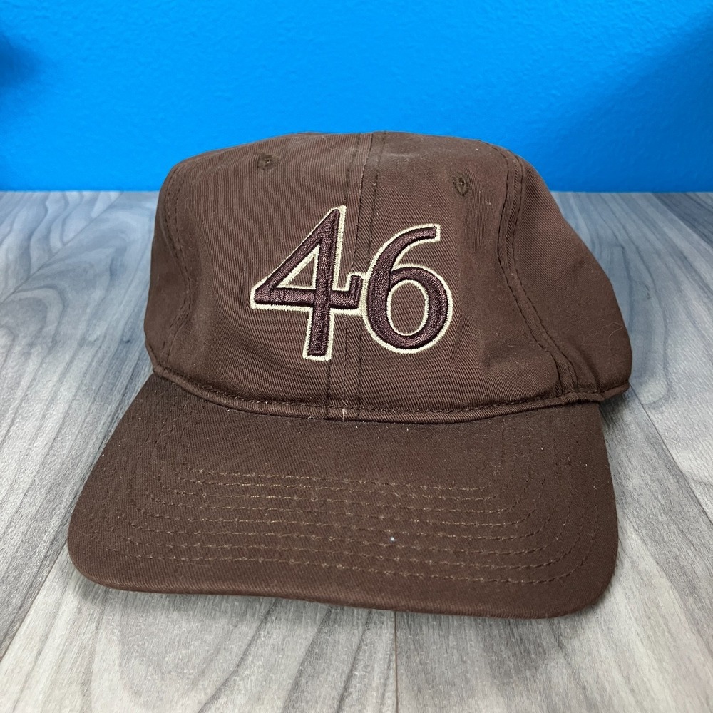 The Game Headwear 46 Hat Brown Strapback Adjustable‎ NWT